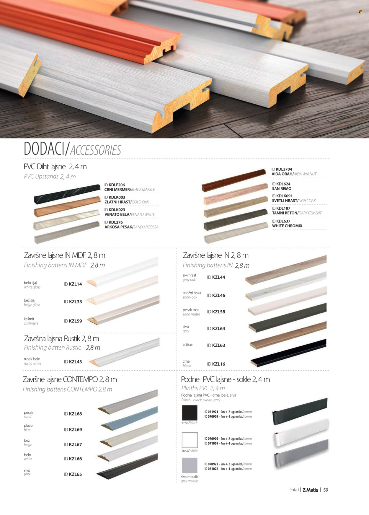 Matis katalog .
