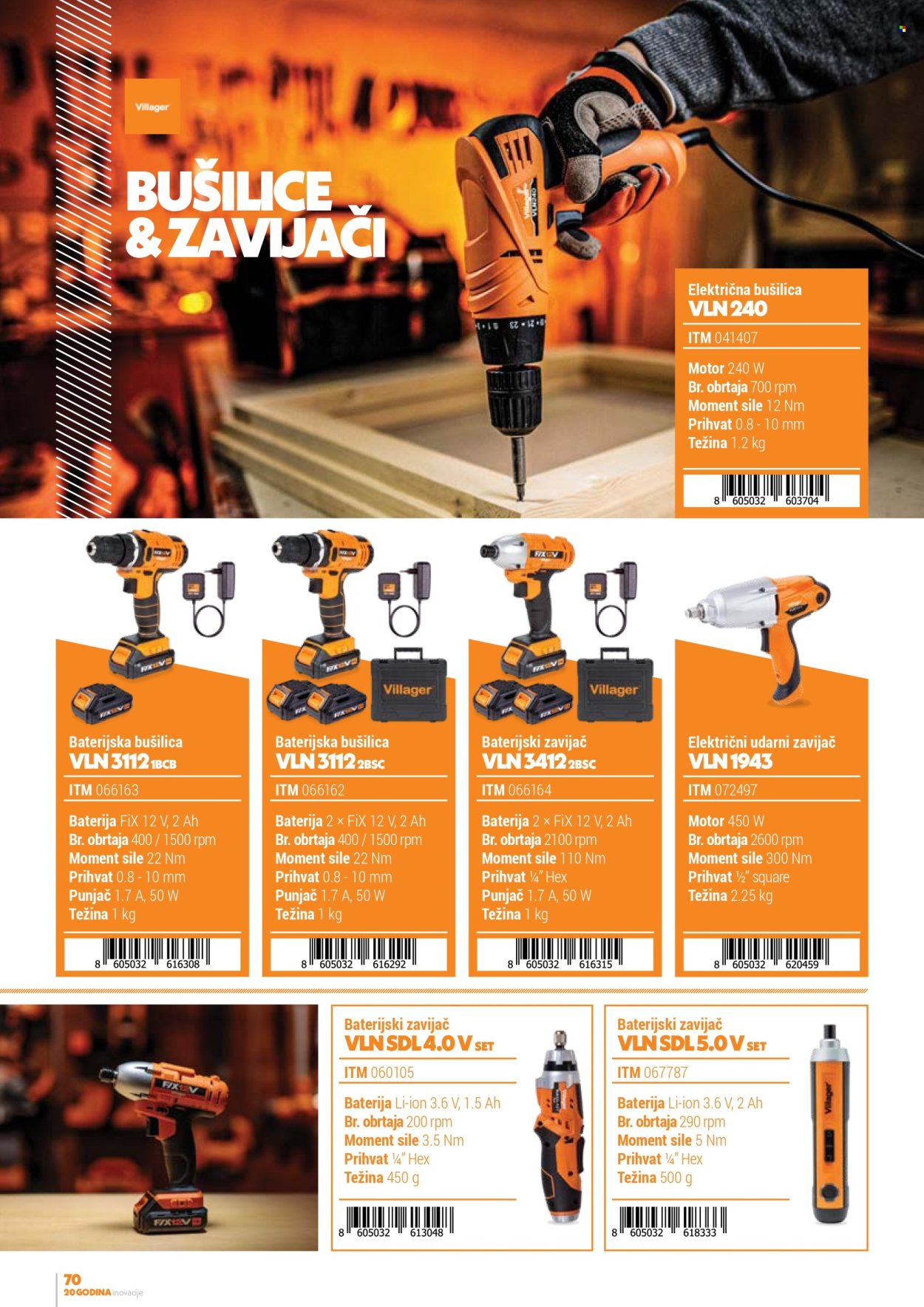Villager katalog .