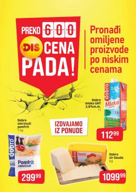DIS - Preko 600 DIS cena pada!