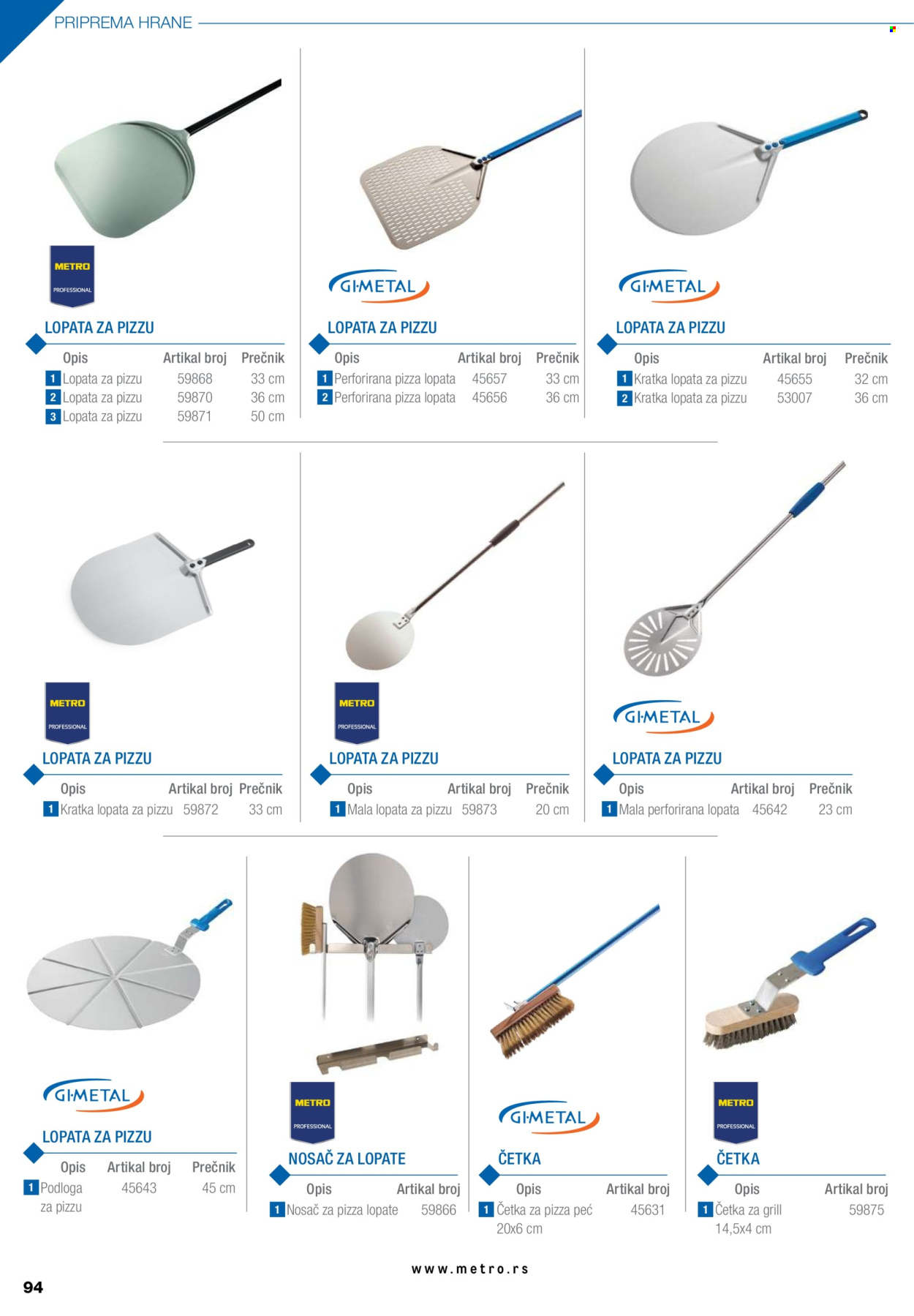 Metro katalog .