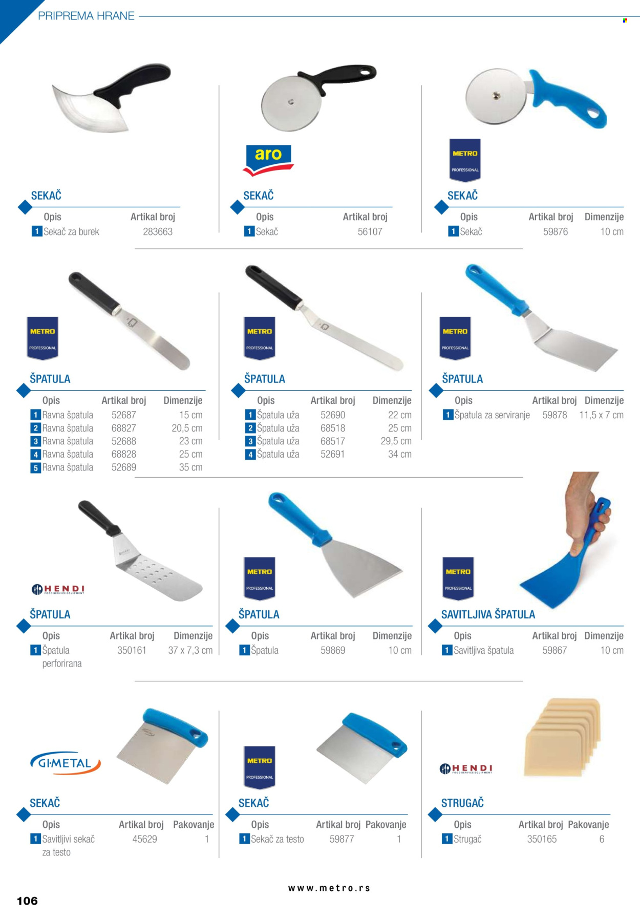 Metro katalog .
