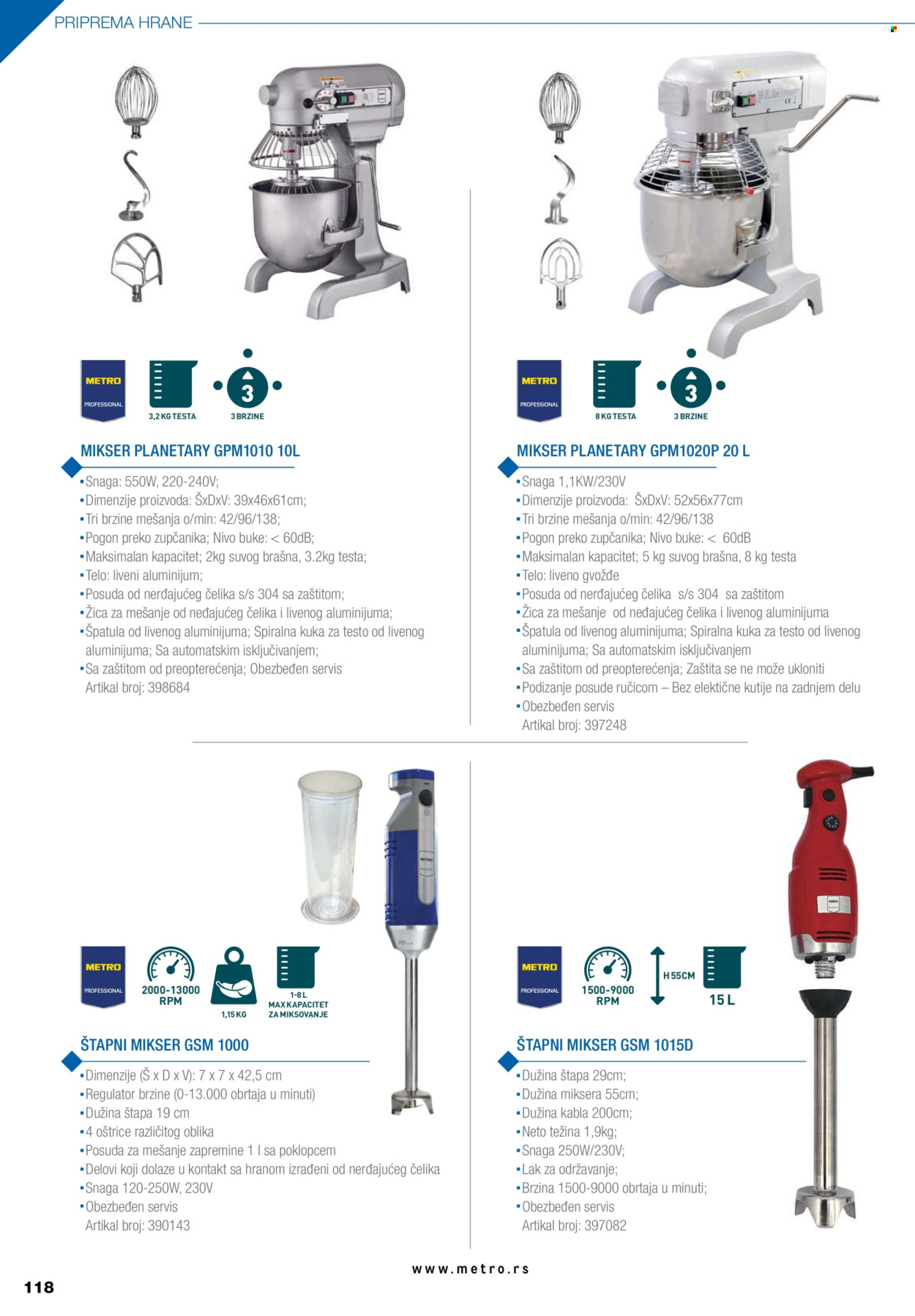 Metro katalog .