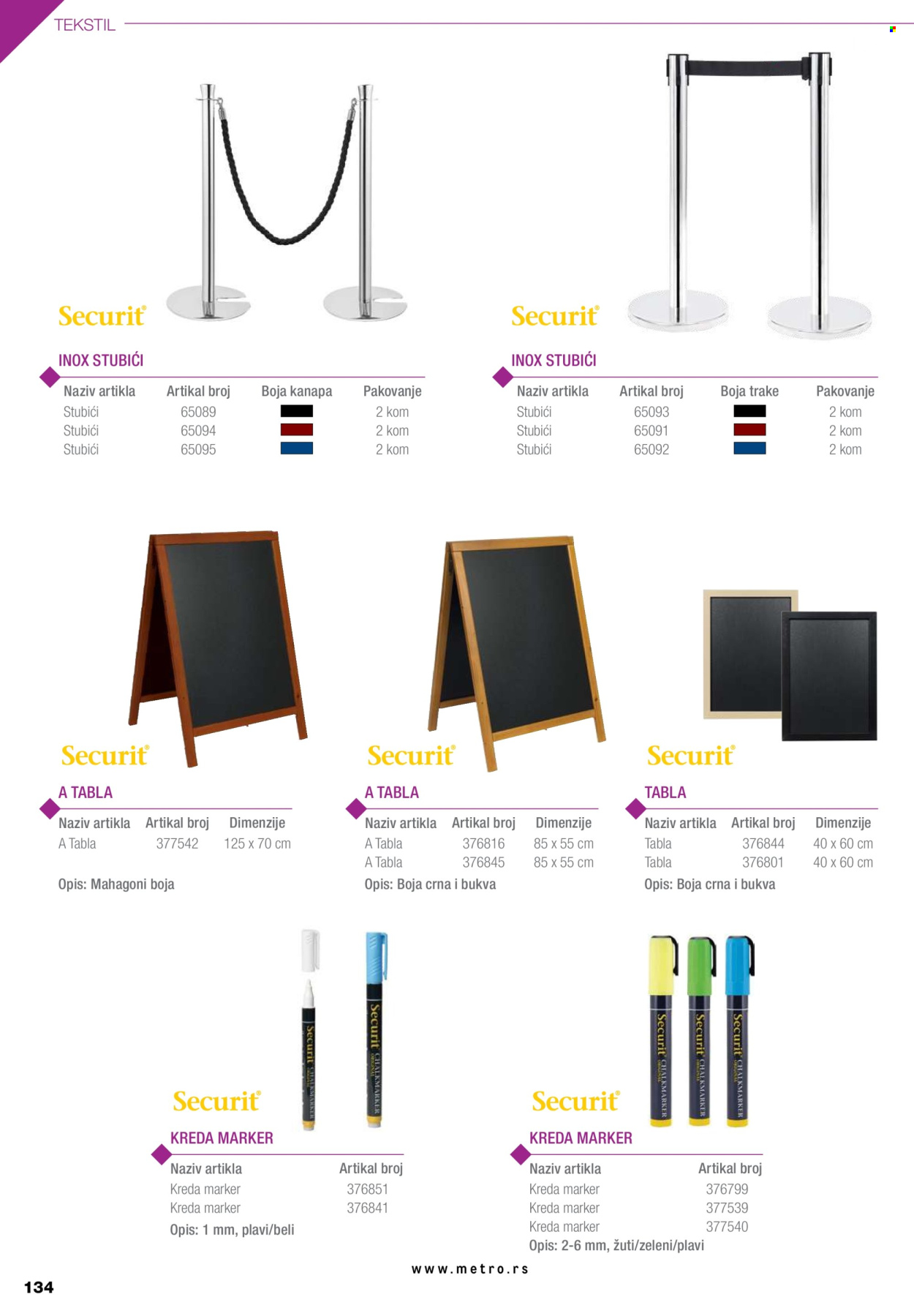 Metro katalog .