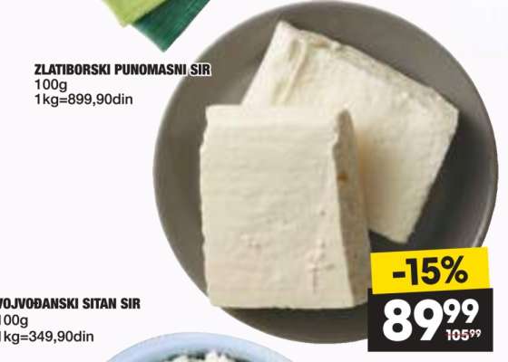VOJVOĐANSKI SITAN SIR