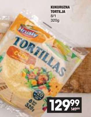 KUKURUZNA TORTILJA