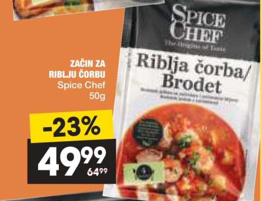 ZAČIN ZA RIBLJU ČORBU Spice Chef 50g