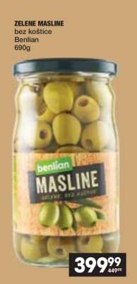 ZELENE MASLINE