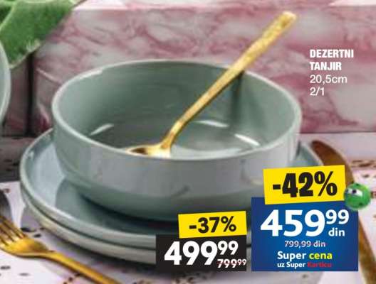 DEZERTNI TANJIR