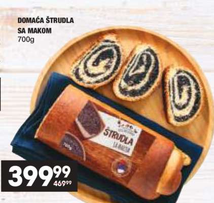 DOMAĆA ŠTRUDLA SA MAKOM