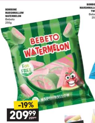 BOMBONE MARSHMALLOW WATERMELON