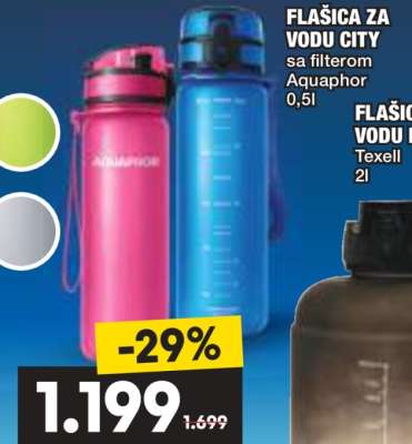 FLAŠICA ZA VODU CITY
