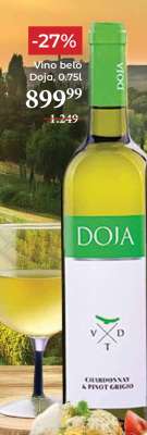 Víno belo Doja, 0.75l