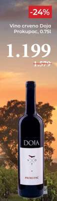 Vino crveno Doja Prokupac 0.75l