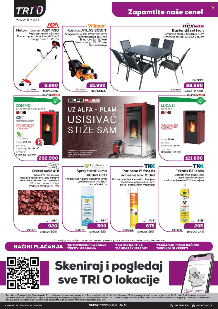 Tri O katalog  - 15.04.2025 - 14.05.2025.