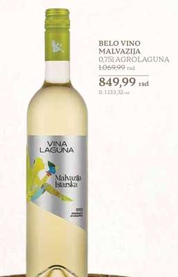 BELO VINO MALVAZIJA