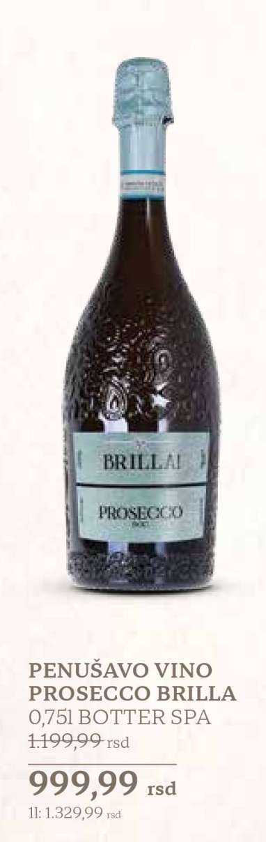 PENUŠAVO VINO PROSECCO BRILLA