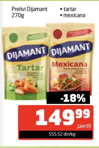 Prelivi Dijamant 270g