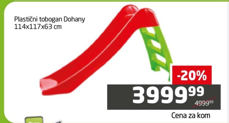 Plastični tobogan Dohany