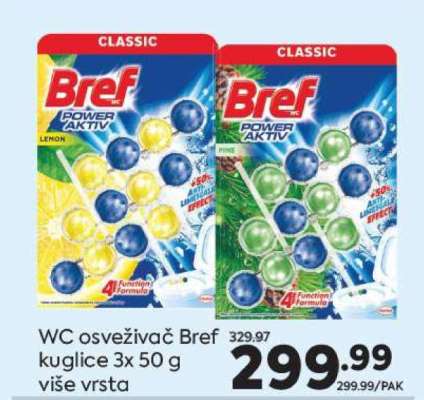 WC osvěživač Bref