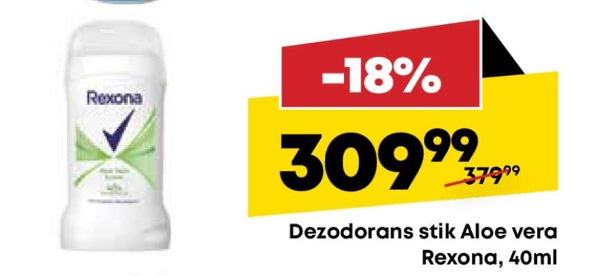 Dezodorans stik Aloe vera Rexona, 40ml