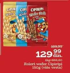 Roleri wafer Cipiripi