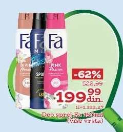 Deo sprej Fa 150ml