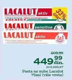 Pasta za zube Lacalut