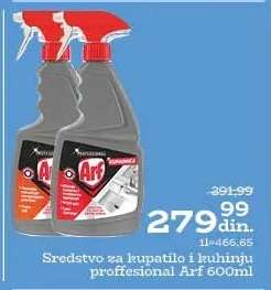 Sredstvo za kupatilo i kuhinju proffesional Arf 600ml