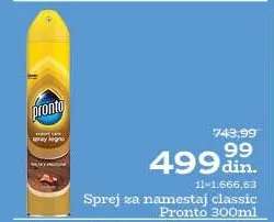 Sprej za nameštaj classic Pronto 300ml