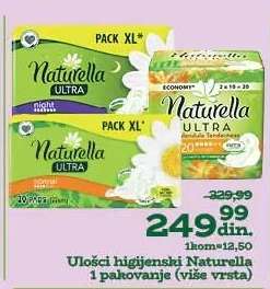 Ulošci higijenski Naturella