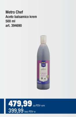 Metro Chef Aceto balsamico krem