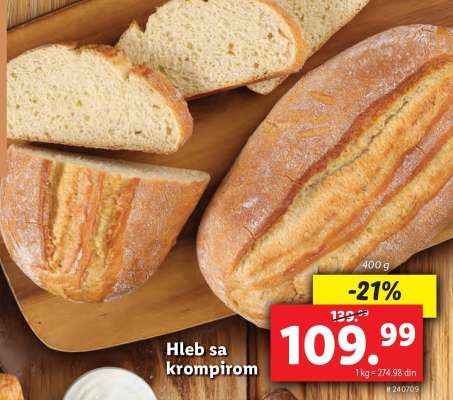 Hleb sa krompirom