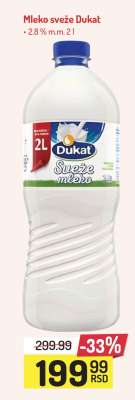 Mleko sveže Dukat