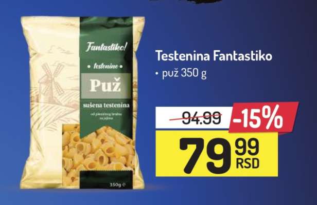 Testenina Fantastiko