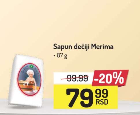 Sapun dečiji Merima