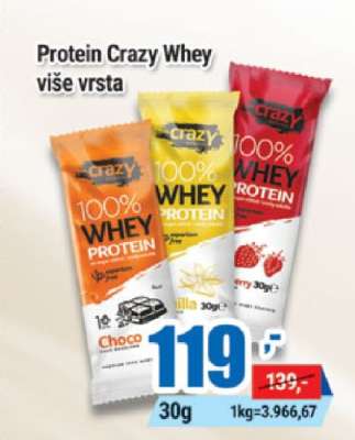 Protein Crazy Whey