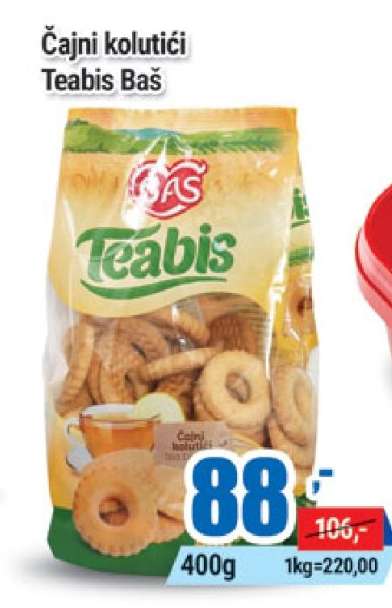 Čajni kolutići Teabis Baš