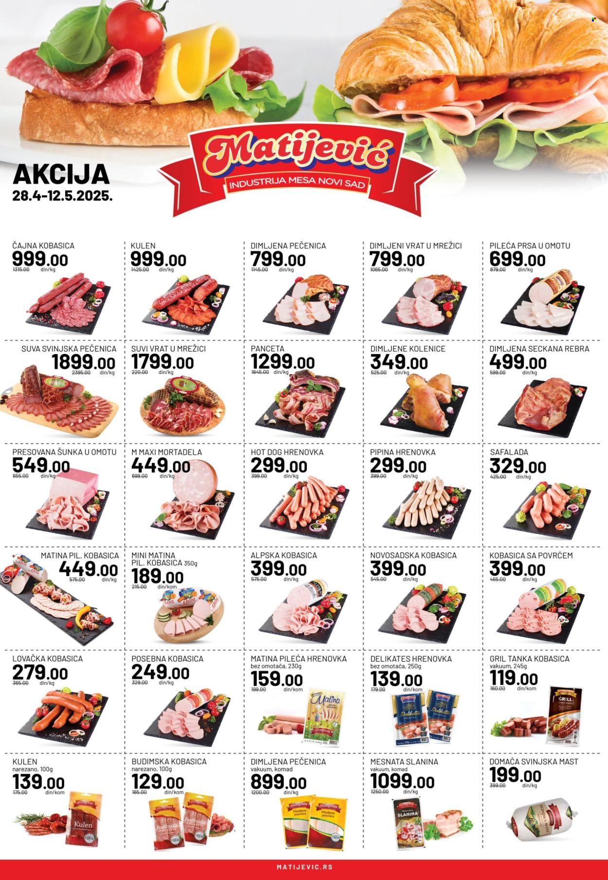 Matijević katalog  - 28.04.2025 - 12.05.2025.