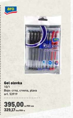 Gel olovka