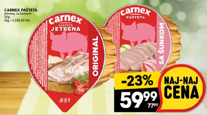 CARNEX PAŠTETA