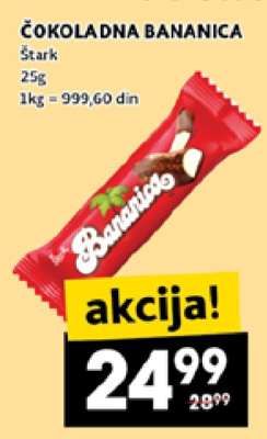 ČOKOLADNA BANANICA