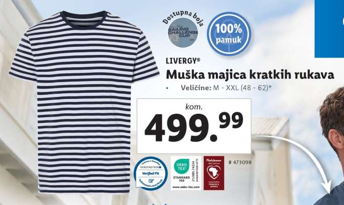 Muška majica kratkih rukava