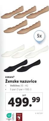 Ženske nazuvice