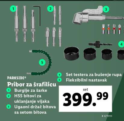 PARKSIDE Pribor za šrafilicu
