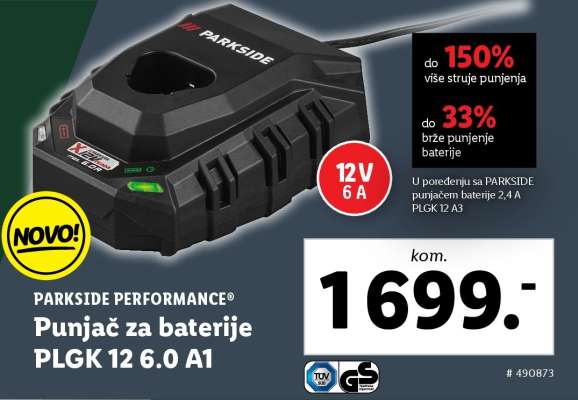 Punjač za baterije PLGK 12 6.0 A1