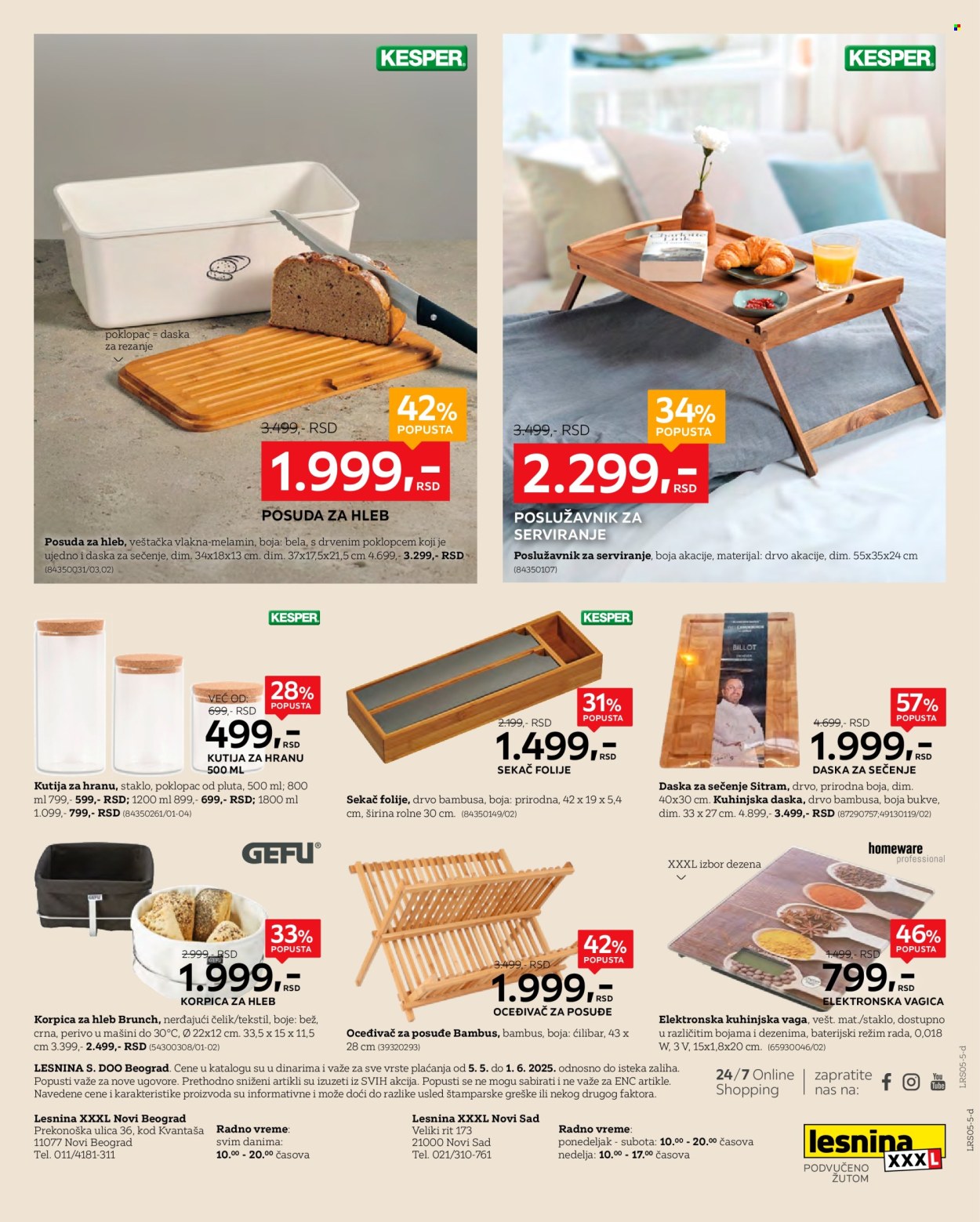 Lesnina XXXL katalog  - 05.05.2025 - 01.06.2025.