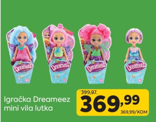 Igračka Dreameez mini vila lutka