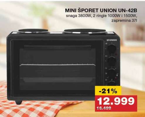 MINI ŠPORET UNION UN-42B