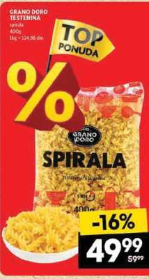 GRANO DORO TESTENINA