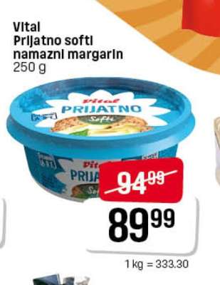 Vital Prijatno softi namazni margarin